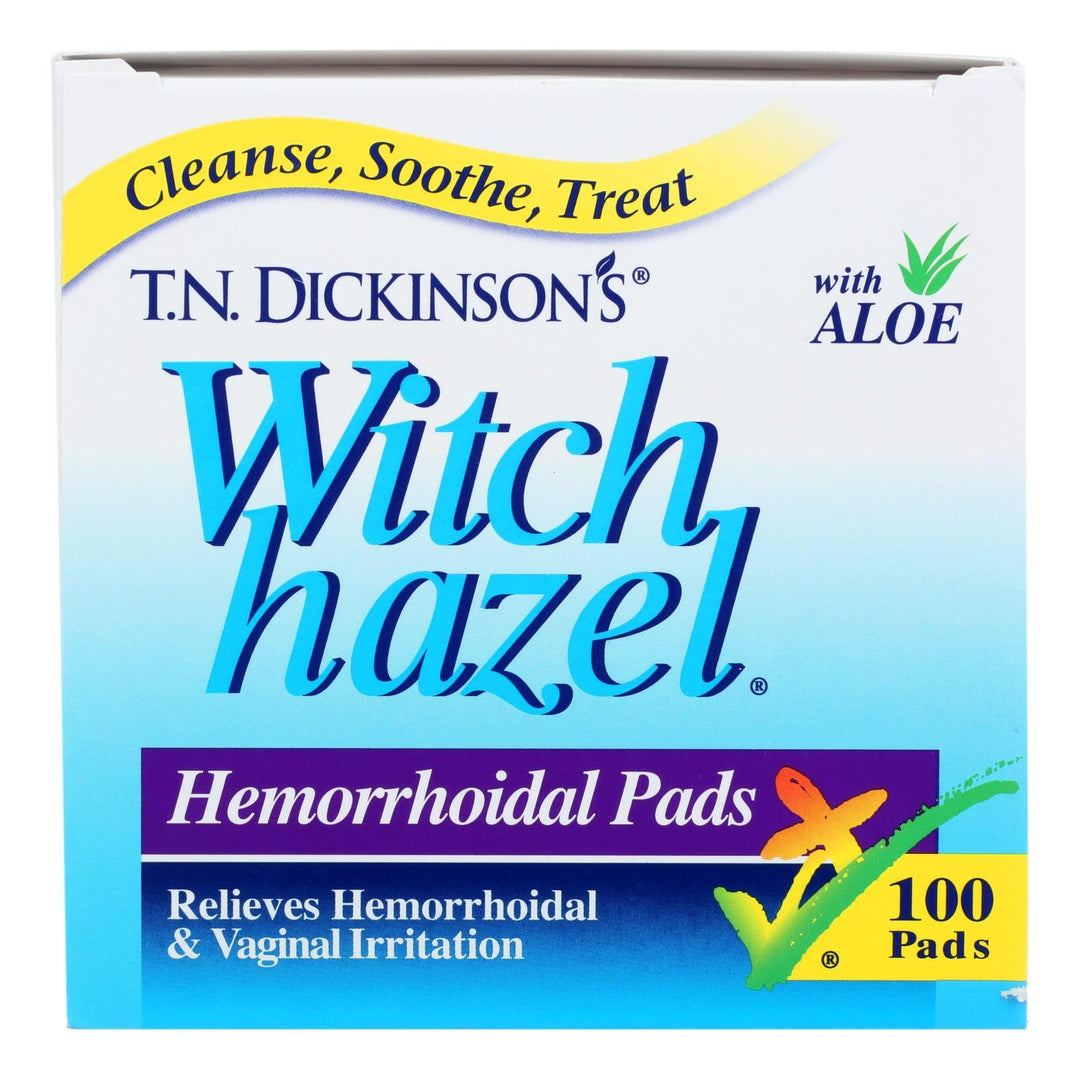 Dickinson Brands Hemorrhoidal Pads - 100 Pads - Maras Green